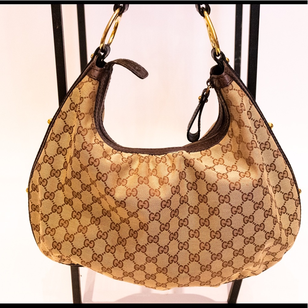 Gucci Studded Hobo handbag - Picture 1 of 6